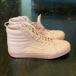 Link pink vans - sole is little sparkly, worn once